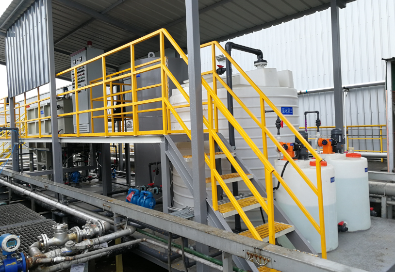 博格華納含油生產廢水處理系統